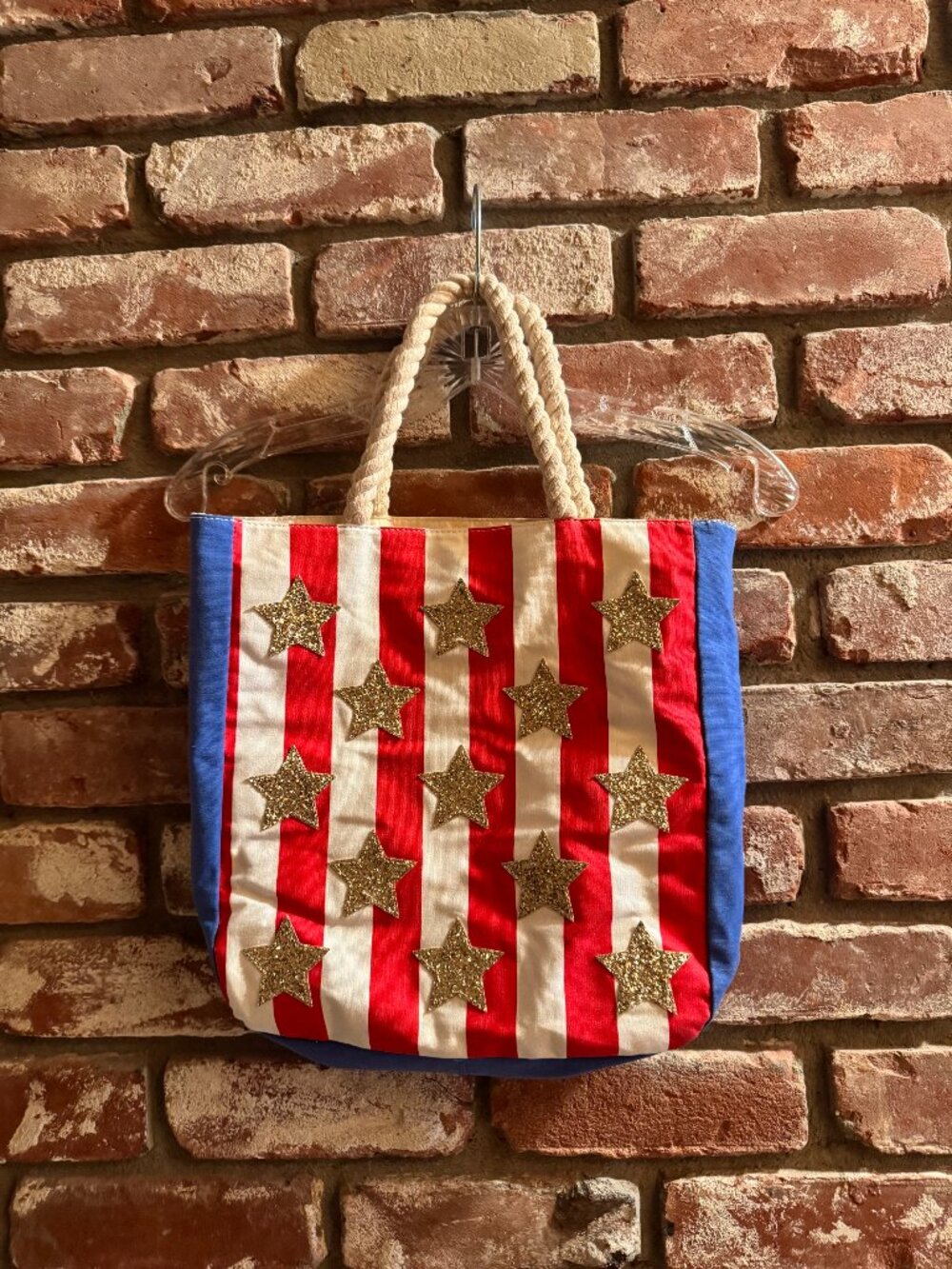 Fourth of July Tote Bag Perfect for Young Girls